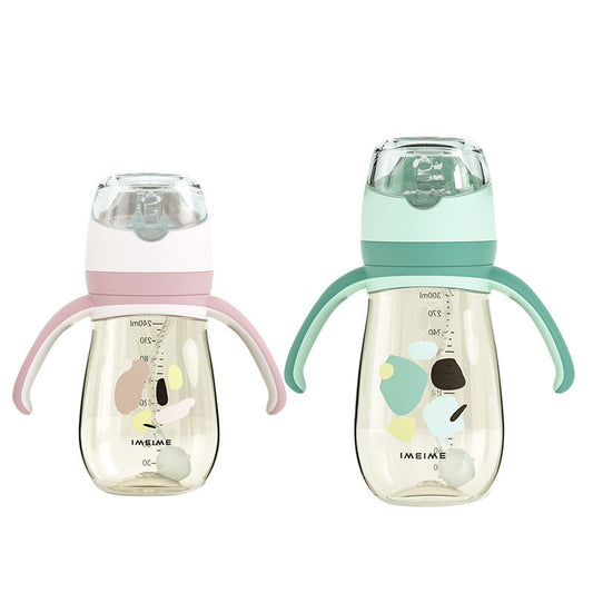 Infant Pp Milk Bottle, Straw Cup, One Bottle, Multi-purpose, Drop-proof